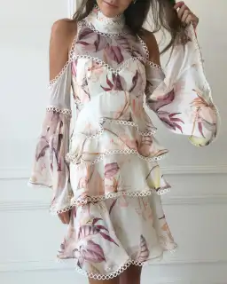 Thurley Magnolia Dress Print Size 10 for rent on The Volte - image 1