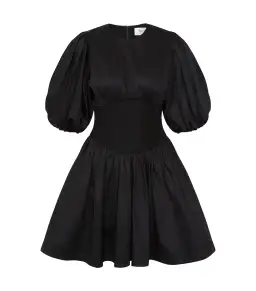 Aje Billie Corded Mini Dress Black Size AU 10 for rent on The Volte - image 5