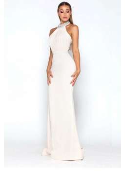 Doll house Amanda Cream Gown 8 for rent on The Volte - image 1