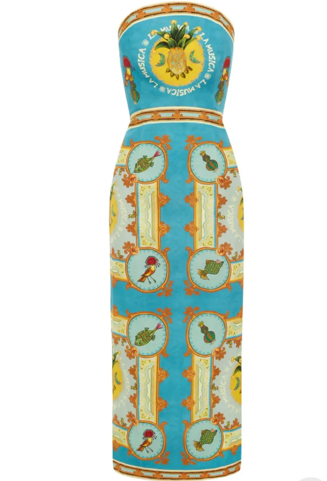 Alemais La Musica Midi Dress Multi Size 10 for rent on The Volte - main image