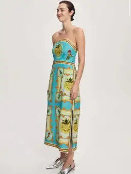Alemais La Musica Midi Dress Multi Size 10 for rent on The Volte - image 2