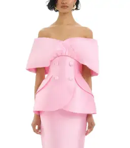 Eliya The Label Carmela Top and Maura Skirt Pink Size AU 8 for rent on The Volte - image 3