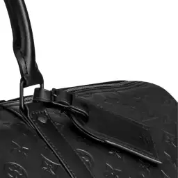 Louis Vuitton Keepall Bandoulière Duffle Bag Black for rent on The Volte - image 3