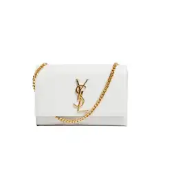 Saint Laurent Kate Small Bag Cream for rent on The Volte - image 1