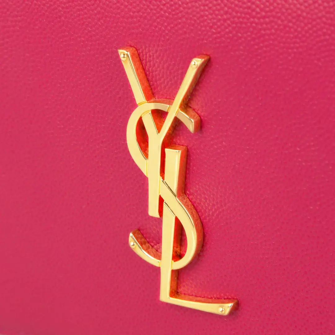 Saint Laurent Classic Kate Monogram Clutch Pink for rent on The Volte - main image