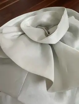 Sierra Darien Voluminous Flower Design Dress Silver Size AU 8 for rent on The Volte - image 3