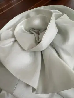 Sierra Darien Voluminous Flower Design Dress Silver Size AU 8 for rent on The Volte - image 2