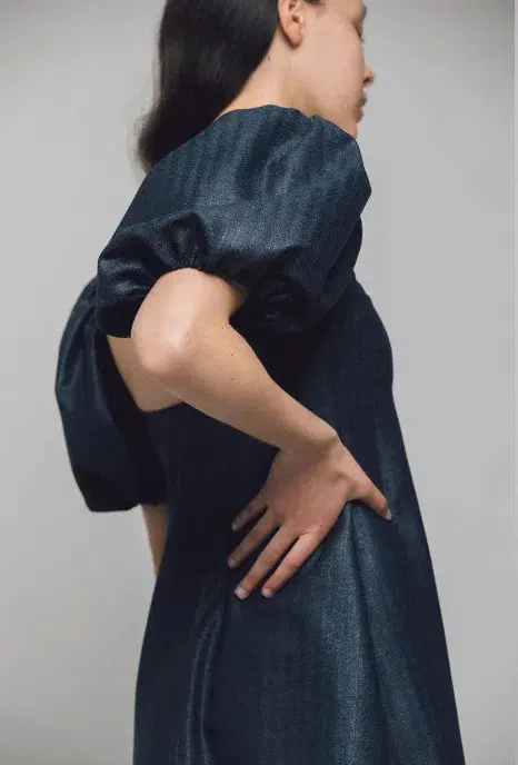 Georgia Alice Mia Mini Dress - Navy Sparkle Size 6 for rent on The Volte - main image