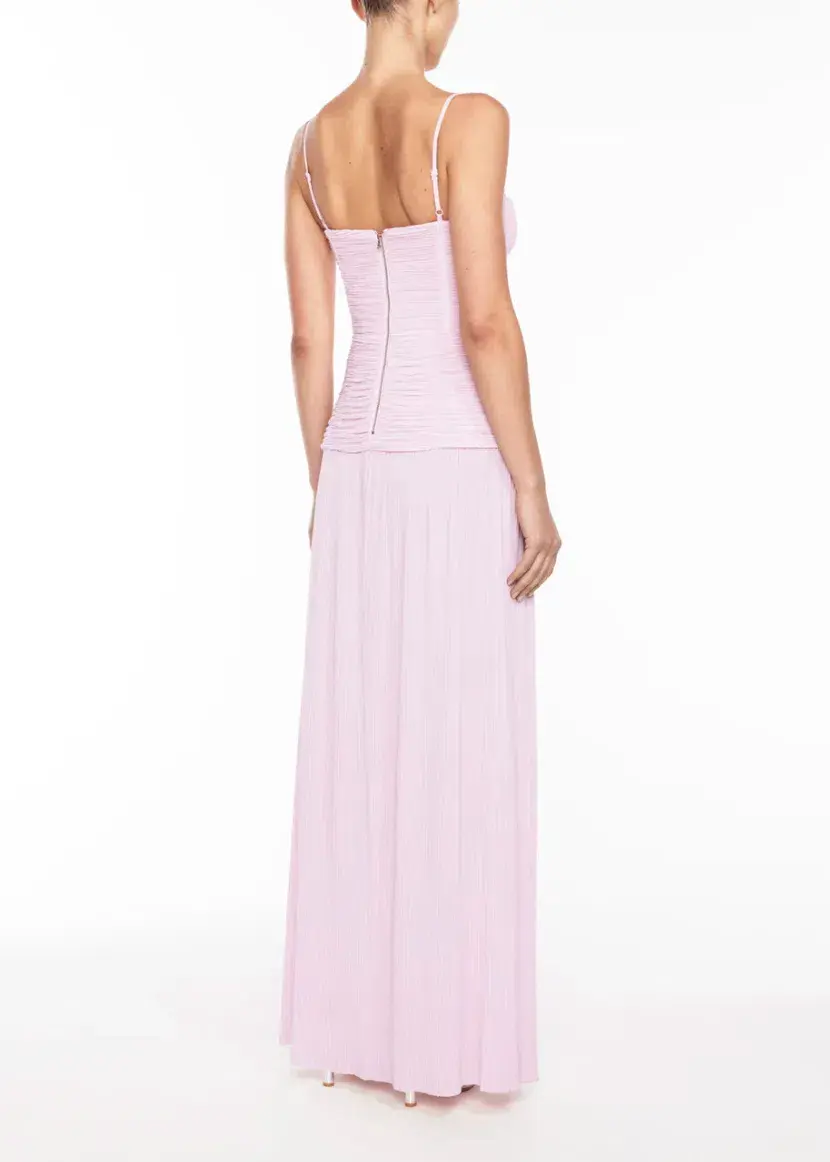 Double Time Pleat Dress - Image 3