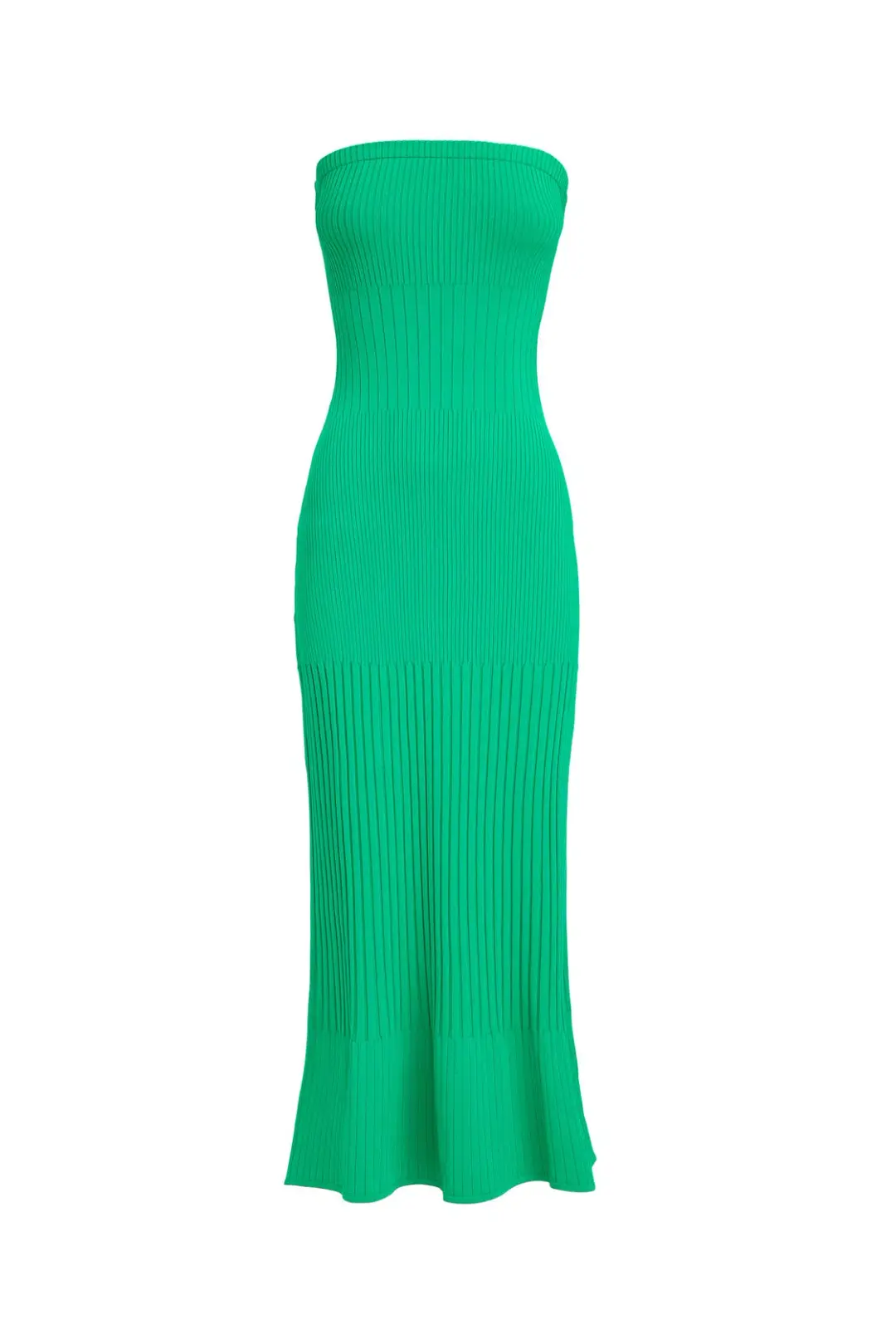 Kookai Serah Strapless Dress Green Size 10 for rent on The Volte - main image