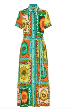 Alemais Disco Daisy Shirtdress Multicolour Size 10 for rent on The Volte - image 9