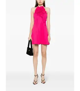 Acler Toren Mini Dress in Pink Size AU 10 for rent on The Volte - image 1