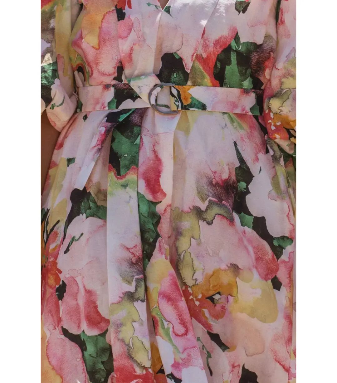 Acler Clayton Maxi Dress in Daphne Posy Size AU 14 for rent on The Volte - main image