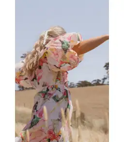 Acler Clayton Maxi Dress in Daphne Posy Size AU 14 for rent on The Volte - image 5