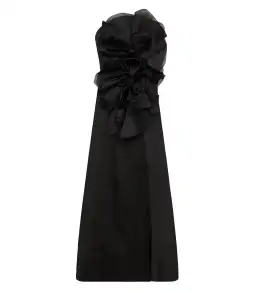 Aje Energy Midi Dress in Black Size AU 8 for rent on The Volte - image 6