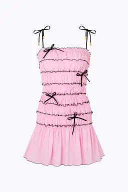 Cin Cin Femme Mini Dress Ballet Pink Size XS / AU 6 for rent on The Volte - image 4