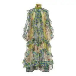 Alemais Guardian Ruffled Silk Organza Gown Size 10 Au for rent on The Volte - image 10