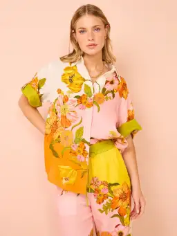 ALEMAIS Silas Shirt & Pant Set Floral Multi Size 10 for rent on The Volte - image 11