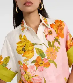 ALEMAIS Silas Shirt & Pant Set Floral Multi Size 10 for rent on The Volte - image 19