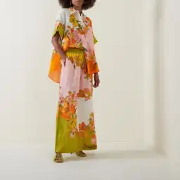 ALEMAIS Silas Shirt & Pant Set Floral Multi Size 10 for rent on The Volte - image 2