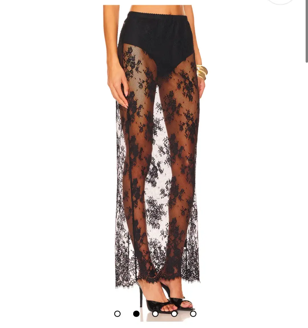 NBD Anjali Maxi Skirt in Black Size 6/XXS for rent on The Volte - main image