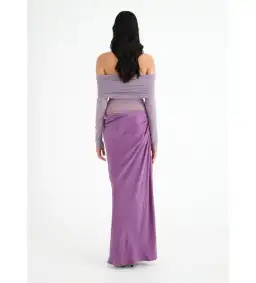 Benni Yasmin Maxi Dress Purple Size Au 10 for rent on The Volte - image 2