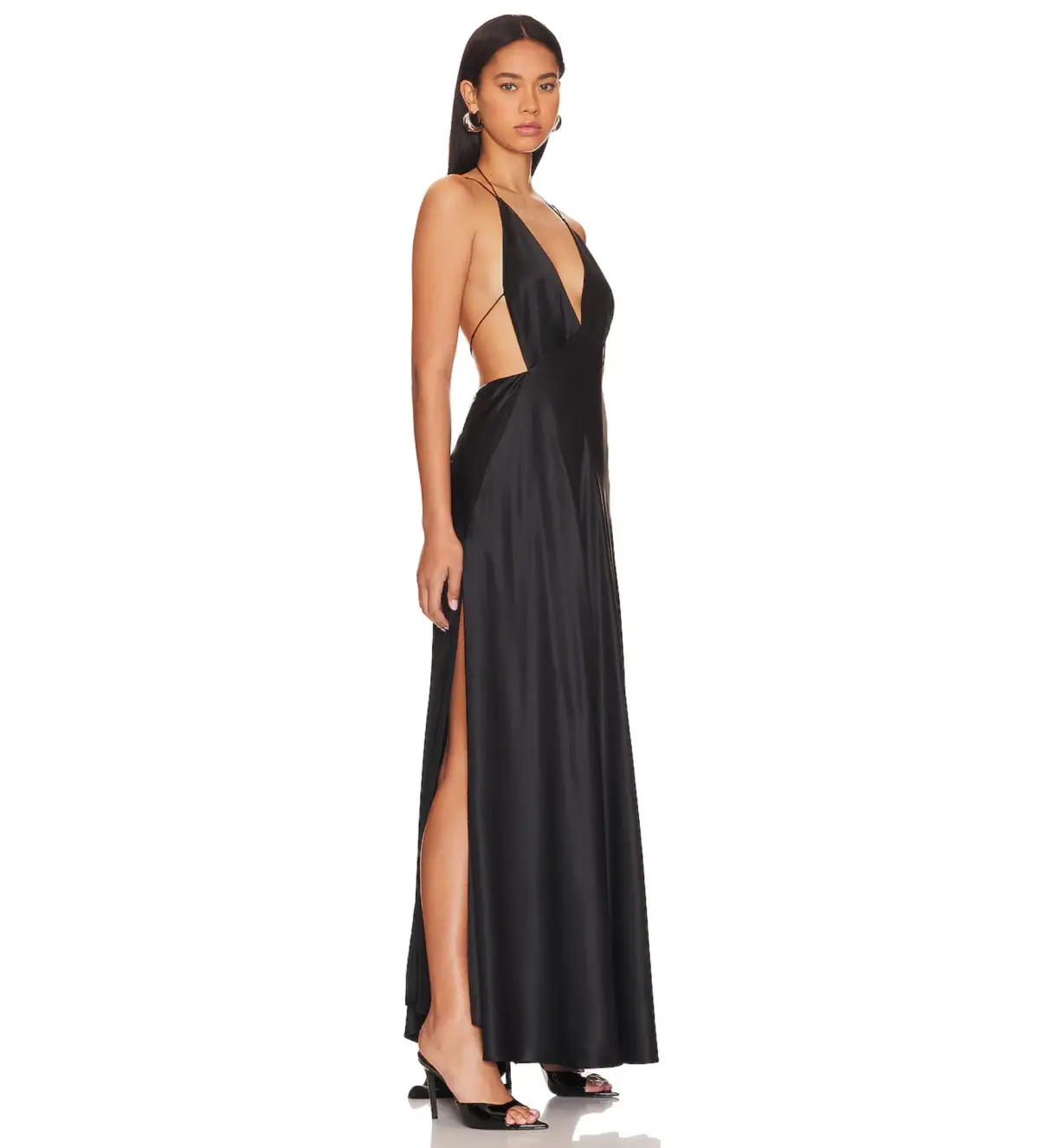 Michael Lo Sordo Tash Gown Black Size AU 8 - Image 3
