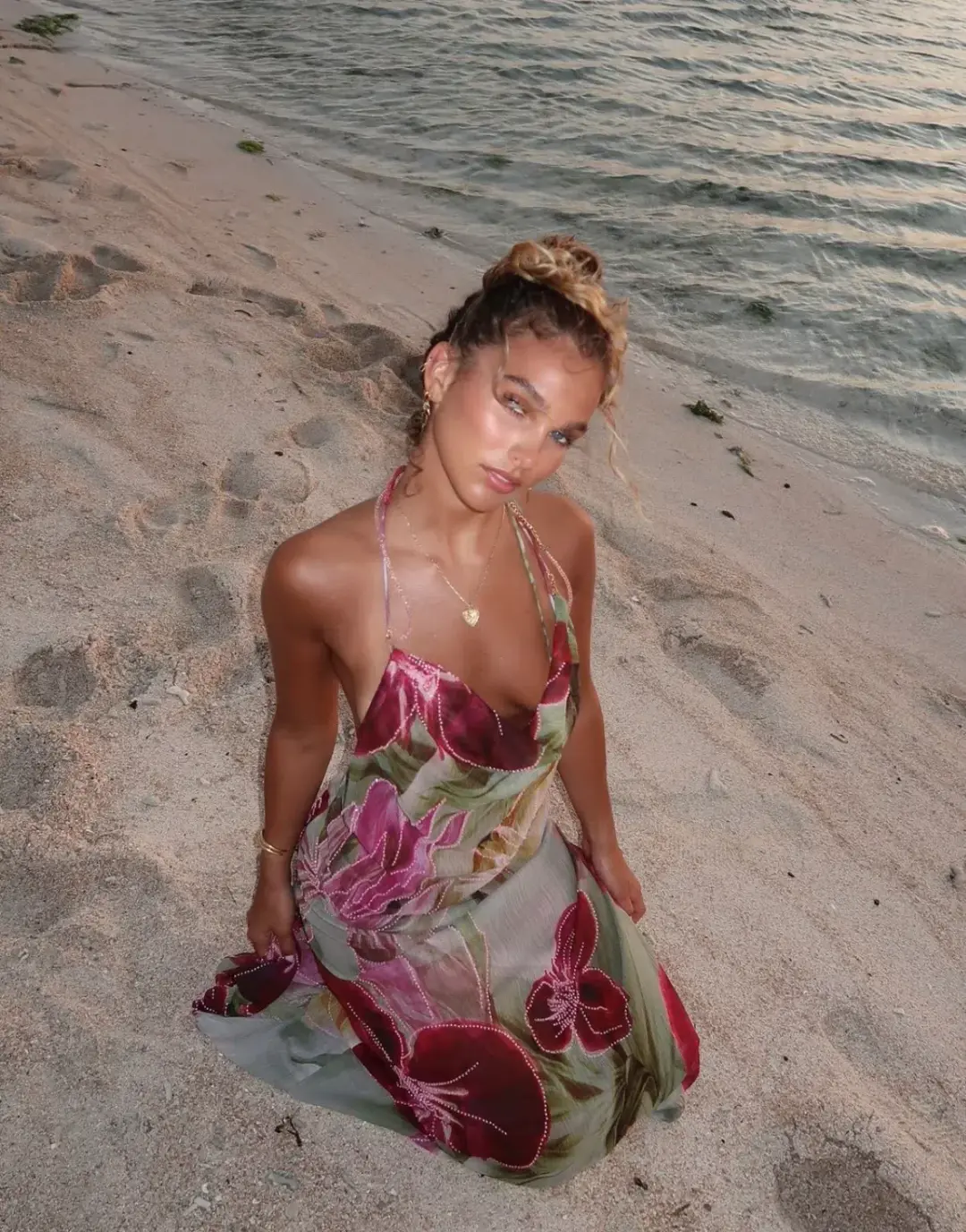 Jaded London Dahlia Maxi Dress Floral Size AU 6 for rent on The Volte - main image