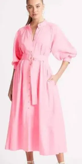 Sheike Piper Dress Pink Size AU 14 - Image 3