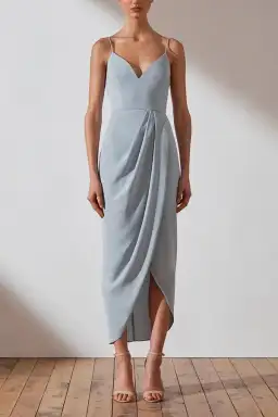 Shona Joy Core Cocktail Dress Powder Blue Size 6 for rent on The Volte - image 1