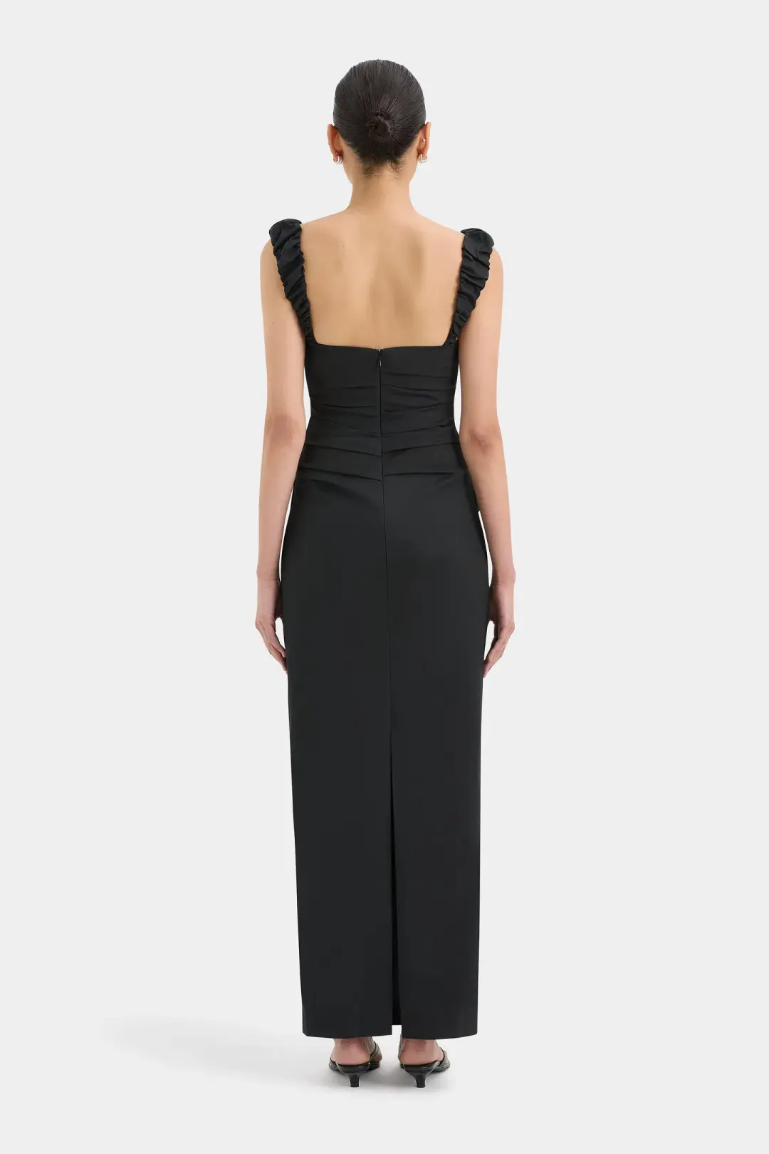 Sir the Label Azul Balconette Gown Black Size 2 / AU 10 for rent on The Volte - main image