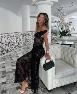 Natalie Rolt Aubrey Dress Black Size 0 / AU 6 for rent on The Volte - image 4