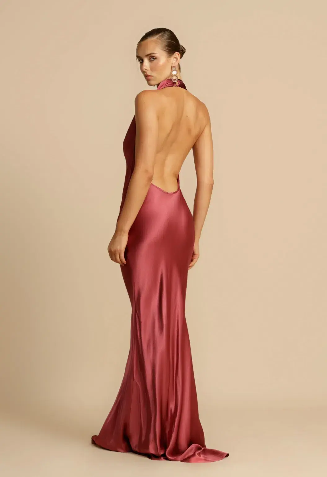 Arcina Ori Gaia Dress Rich Plum Size S / AU 8 - Image 3
