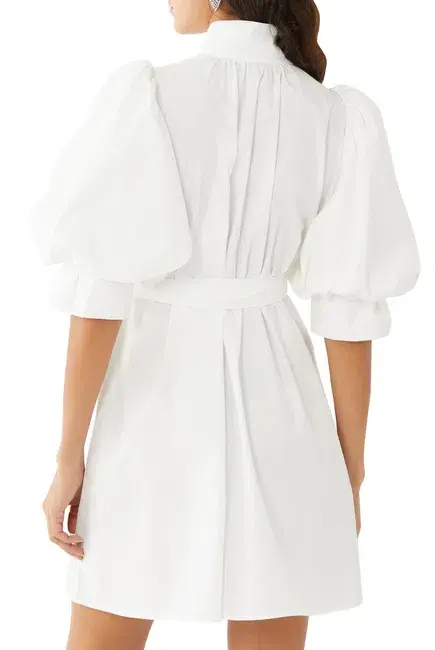 Leo Lin Eli Mini Dress Snow Size 10 for rent on The Volte - main image