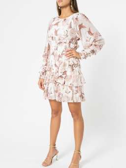 Thurley New Moon Dress Blush 8 for rent on The Volte - image 1