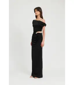 Tojha Kaia Dress Black Size AU 8 for rent on The Volte - image 4