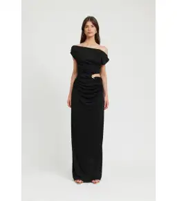Tojha Kaia Dress Black Size AU 8 for rent on The Volte - image 1