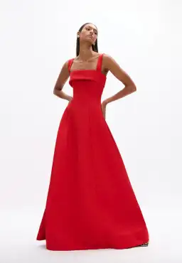 Rachel Gilbert Sera Gown Red Size AU 12 for rent on The Volte - image 1