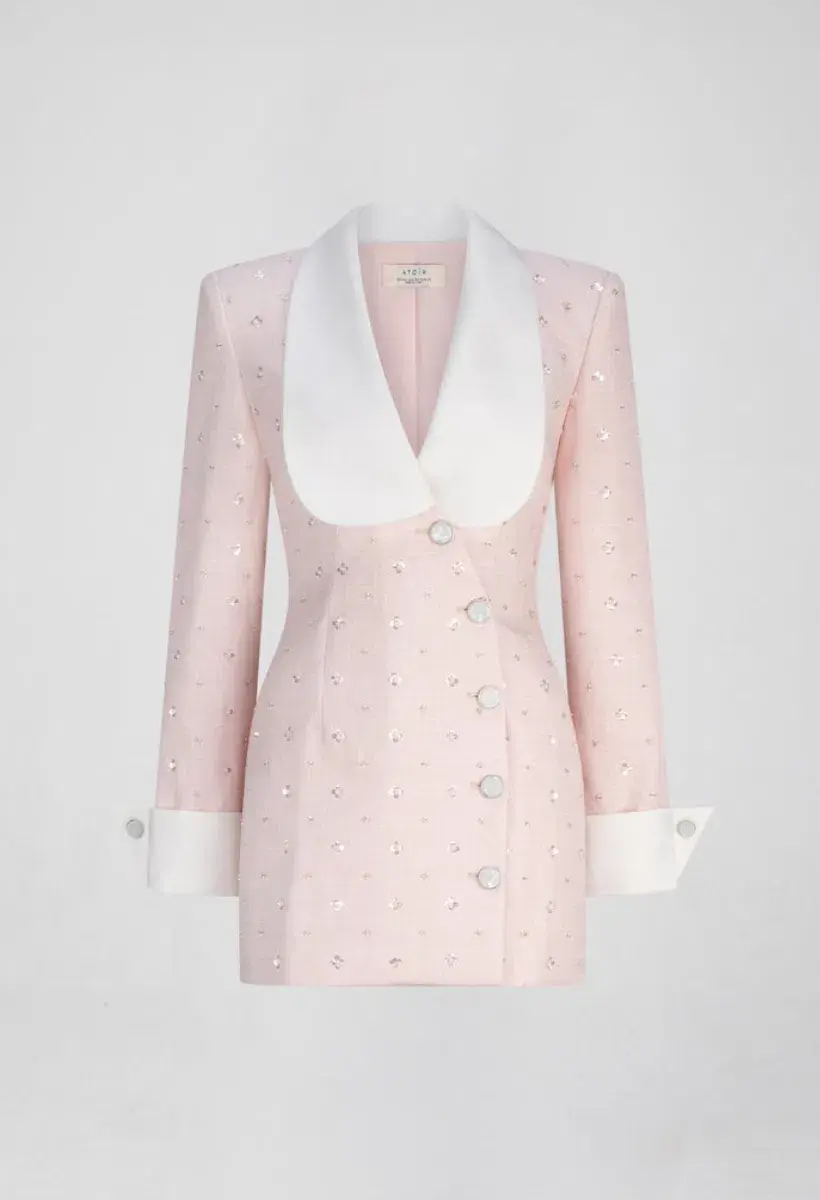 Atoir Magda Blazer Dress Pink Size AU 8 for rent on The Volte - main image