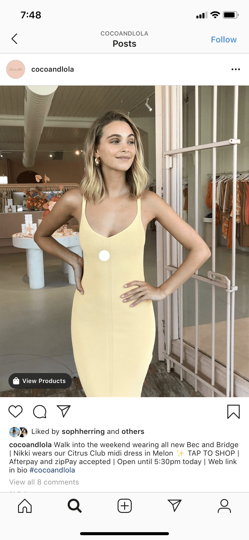 Bec & Bridge Citrus Club Midi Dress Yellow Size 6 - Image 4