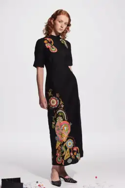 Alémais Bingo Gown Black Size AU 16 for rent on The Volte - image 1