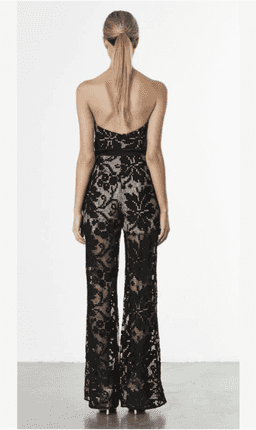 Elliatt Muse Playsuit Black Lace 8 for rent on The Volte - image 2