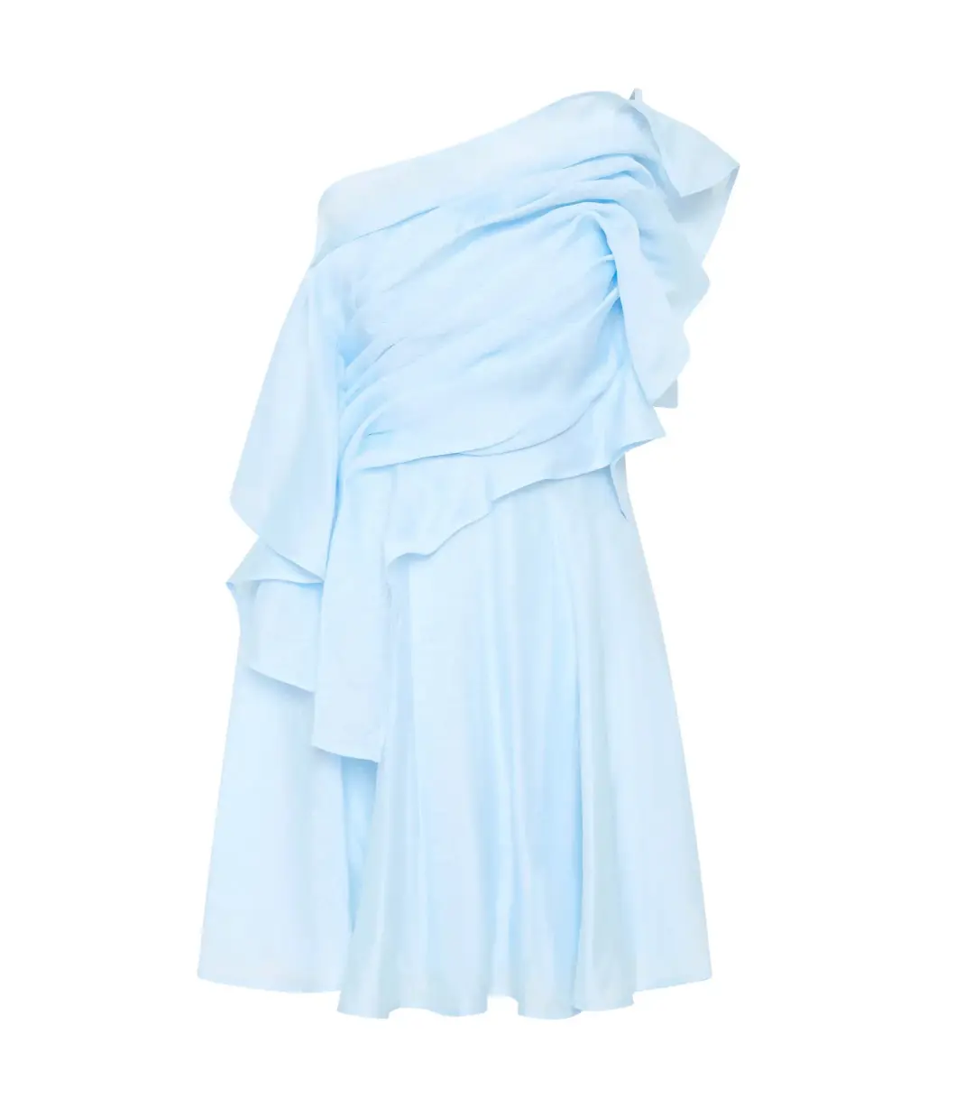 Aje Genesis Mini Dress in Sea Breeze Size AU 12 for rent on The Volte - main image