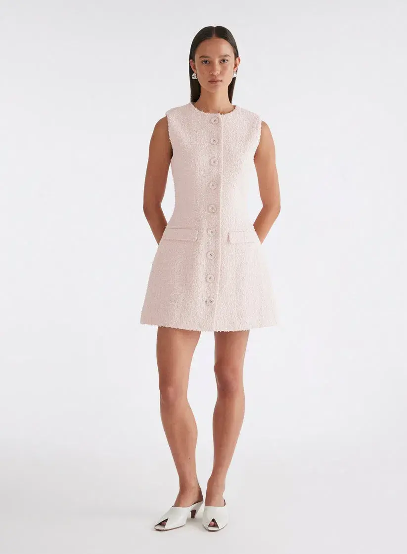 Anna Quan The Sofia Dress in Blush Size AU 6 for rent on The Volte - main image