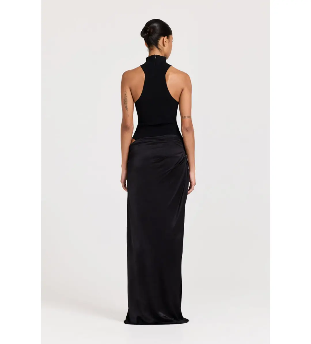 Henne Soraia Dress Black Size AU 8 for rent on The Volte - main image