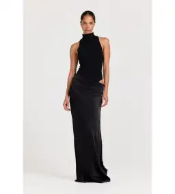 Henne Soraia Dress Black Size AU 8 for rent on The Volte - image 1