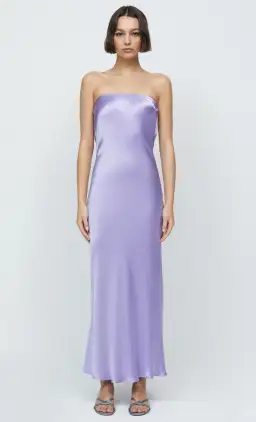 Bec & Bridge Moon Dance Strapless Dress Lilac Size 8 for rent on The Volte - image 5