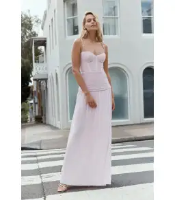 Manning Cartell Double Time Pleat Dress In Hydrangea Size AU 12 for rent on The Volte - image 4