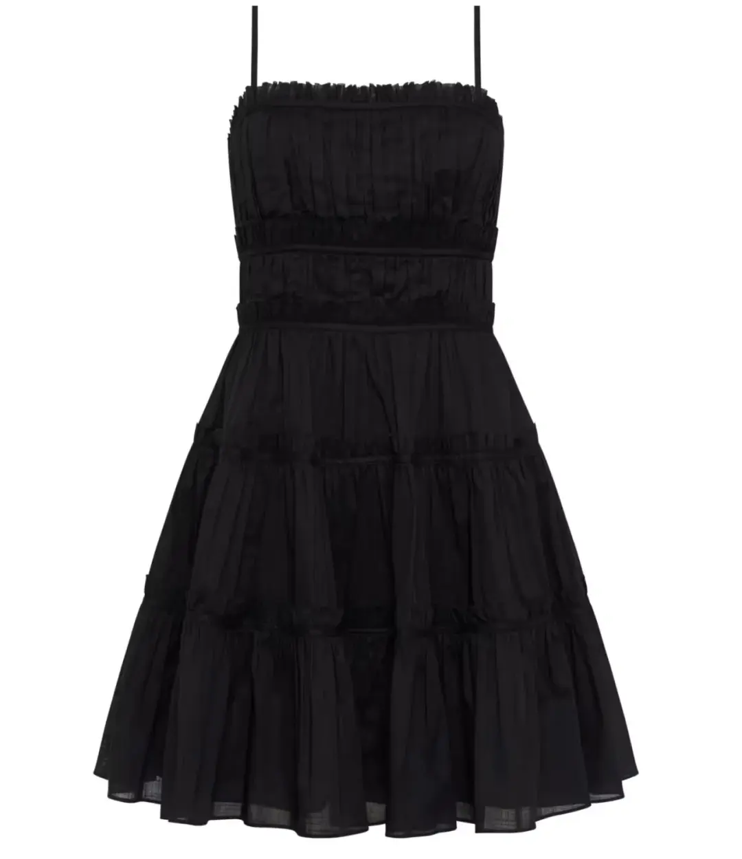 Aje Breathless Mini Dress Black Size AU 8 for rent on The Volte - main image