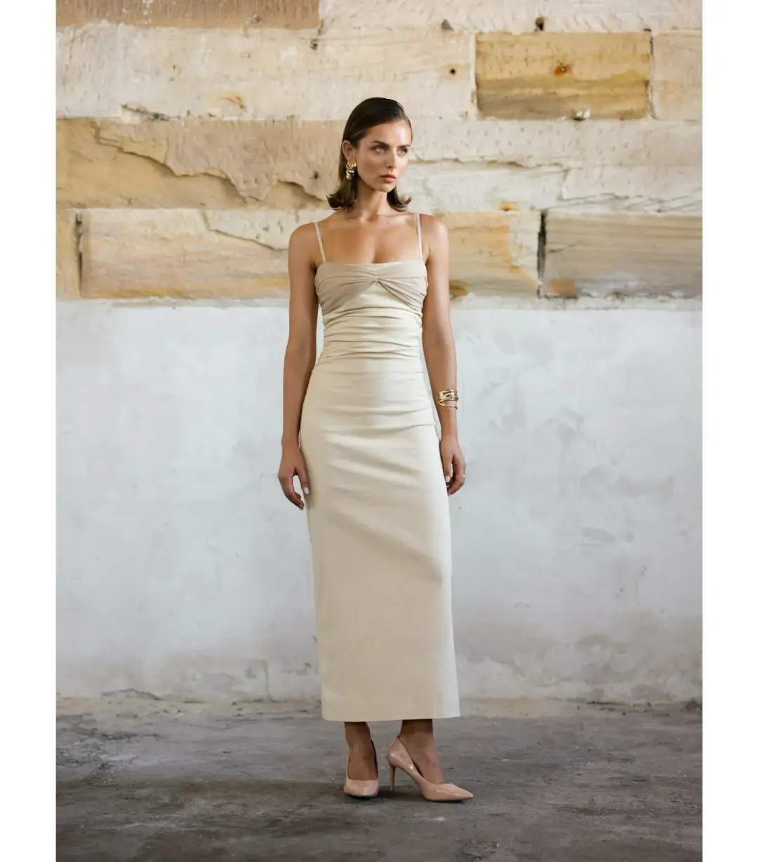 Arcina Ori Kinsley Dress Stone Size Small / AU 8 for rent on The Volte - main image